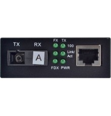 Медіаконвертер Step4Net (MC-R-0,1-1SM-1310nm-20) 10/100 Мб, 20км