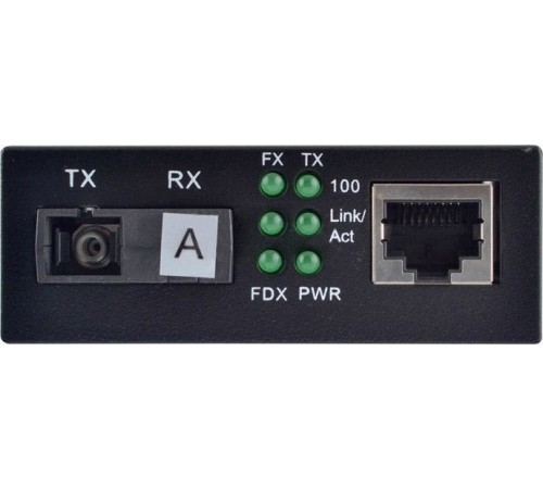Медіаконвертер Step4Net (MC-R-0,1-1SM-1310nm-20) 10/100 Мб, 20км