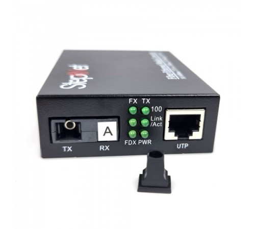 Медіаконвертер Step4Net (MC-R-0,1-1SM-1310nm-20) 10/100 Мб, 20км