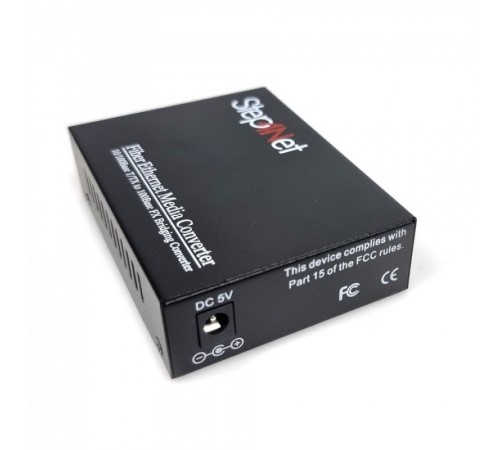 Медіаконвертер Step4Net (MC-R-0,1-1SM-1550nm-20) 10/100 Мб, 20км