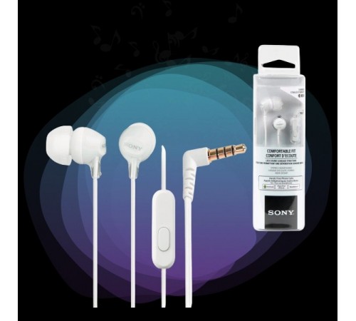 Гарнітура Sony MDR-EX15AP White