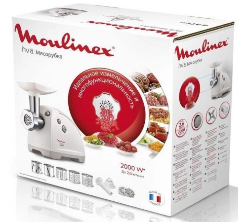 М`ясорубка Moulinex ME626T_XF2 (ME626132+XF410130)