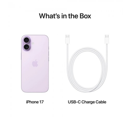 Смартфон Apple iPhone 17 256GB Lavander (MG6M4AF/A)