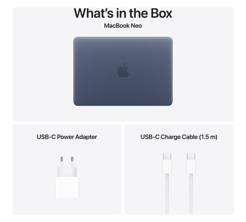 Ноутбук Apple MacBook Neo 13" A18 Pro 8/256GB 2026 (MHFF4UA/A) Indigo