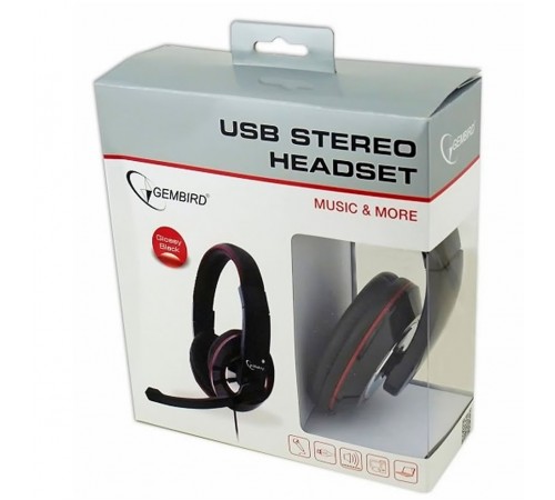 Гарнітура Gembird MHS-001 Black