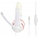 Гарнітура Gembird MHS-03-WTRD White/Red