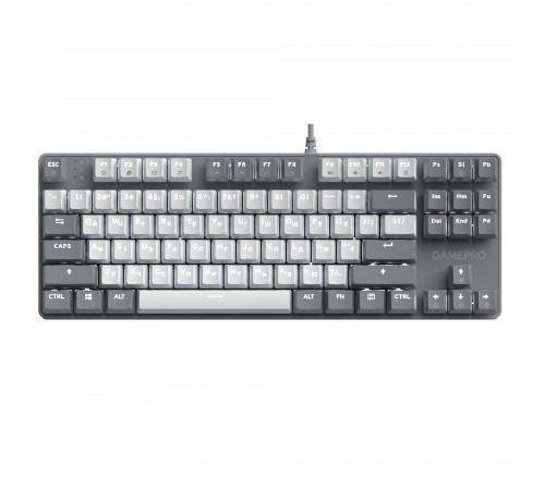 Клавіатура GamePro Genesis Metallic MK110G Outemu Red Swithes USB Gray