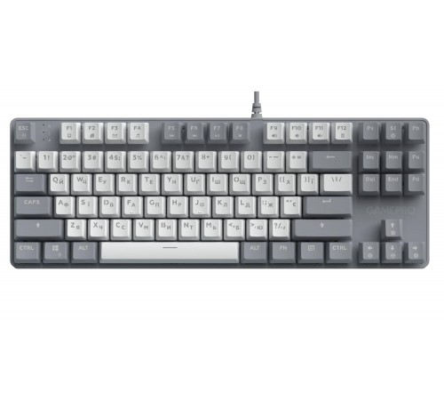Клавіатура GamePro Genesis Metallic MK110G Outemu Red Swithes USB Gray