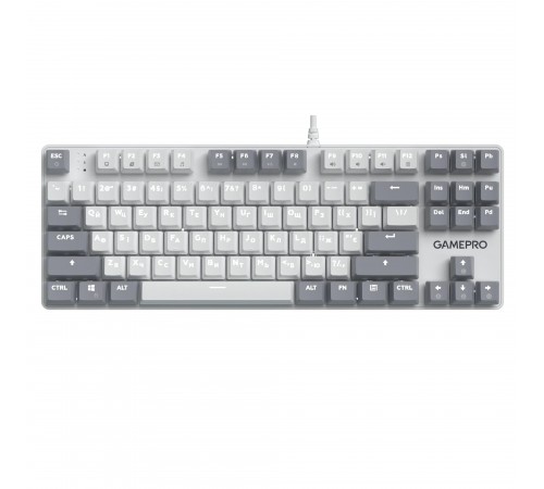 Клавіатура GamePro Genesis Metallic MK110W Outemu Red Swithes USB White