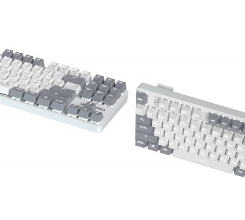 Клавіатура GamePro Genesis Metallic MK110W Outemu Red Swithes USB White