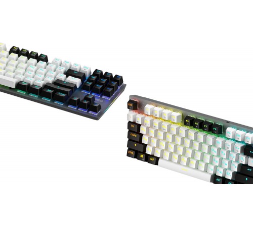 Клавіатура бездротова GamePro Genesis Joker Pro MK124G Pro Gray