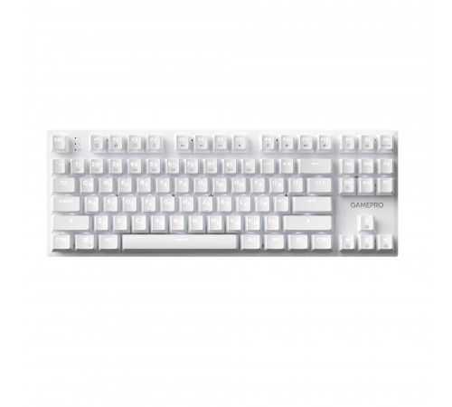 Клавіатура GamePro Genesis Joker MK124W Outemu Red Swithes USB White