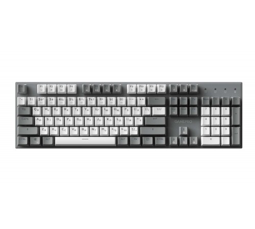 Клавіатура GamePro Genesis Metallic MK144G Outemu Red Swithes USB Gray