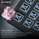 Клавіатура бездротова GamePro Asgard Valhalla QLAB Sakura Switch Black (MK160-B-QS-PRO)