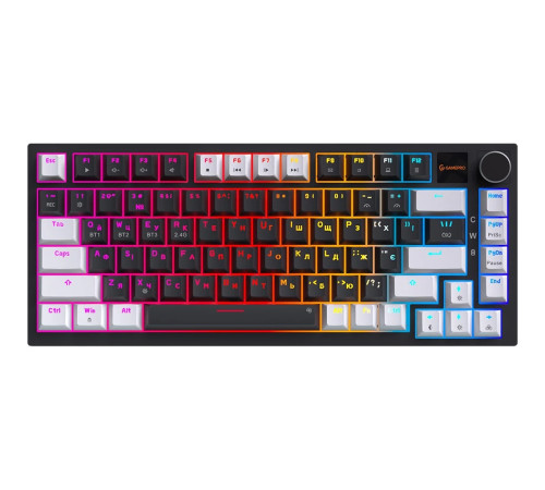 Клавіатура бездротова GamePro Asgard Valhalla Pro Black (MK160B-D-Pro)
