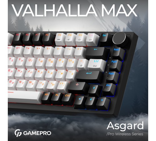 Клавіатура GamePro Asgard Valhalla Max MK160B Max USB Black