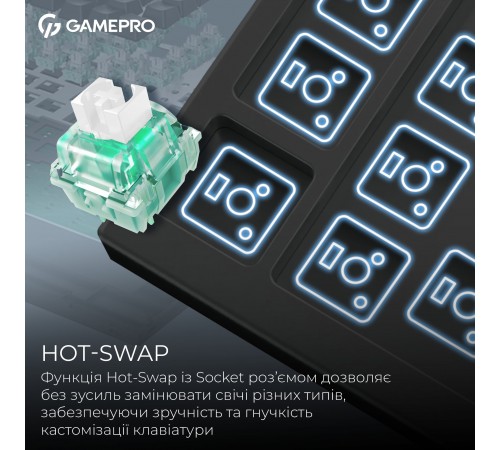 Клавіатура GamePro Asgard Valhalla Max MK160B Max USB Black