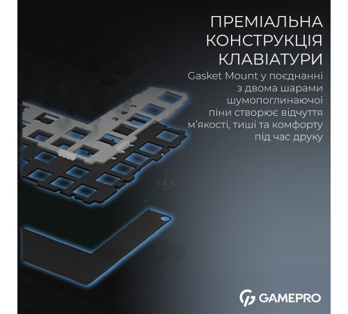 Клавіатура GamePro Asgard Valhalla Max MK160B Max USB Black
