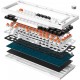 Клавіатура бездротова GamePro Asgard Valhalla MK160W Pro White