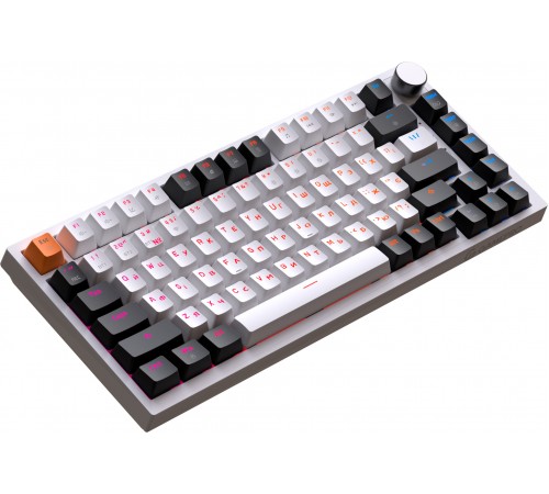 Клавіатура бездротова GamePro Asgard Valhalla MK160W Pro White
