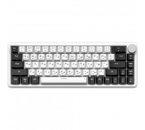 Клавіатура бездротова GamePro Asgard Valhalla MK210W Pro White