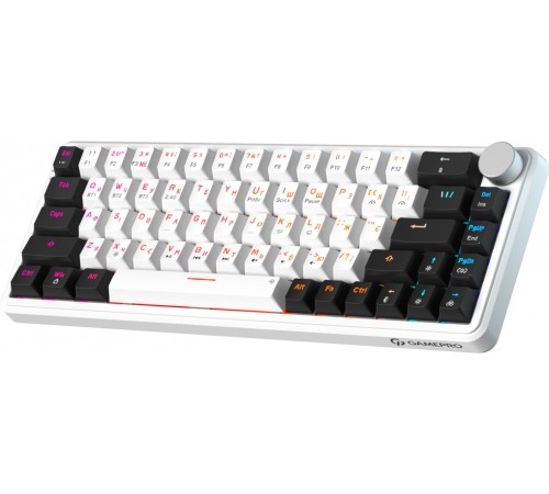 Клавіатура бездротова GamePro Asgard Valhalla MK210W Pro White