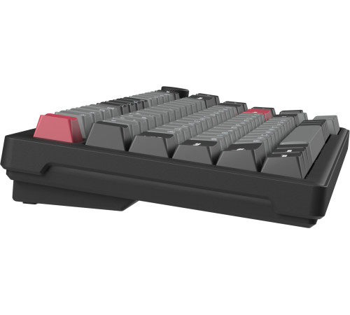 Клавіатура бездротова GamePro Asgard Yord Keychron Super Red Switch Black (MK266BK)