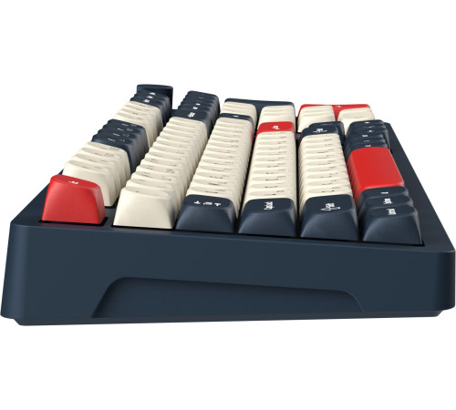 Клавіатура бездротова GamePro Asgard Drakkar Keychron Super Red Switch Blue (MK305BL)