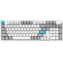 Клавіатура бездротова GamePro Asgard Drakkar Keychron Super Red Switch White (MK305WH)