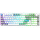 Клавіатура бездротова GamePro Asgard Drakkar Keychron Super Red Switch White (MK305WH)