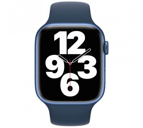 Ремінець Apple Sport Band для Apple Watch 45mm Abyss Blue (MKUW3)