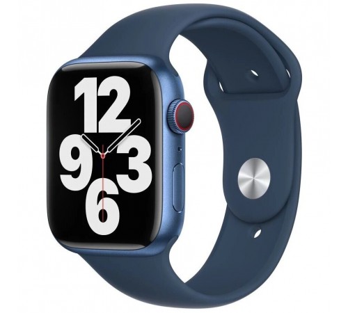 Ремінець Apple Sport Band для Apple Watch 45mm Abyss Blue (MKUW3)
