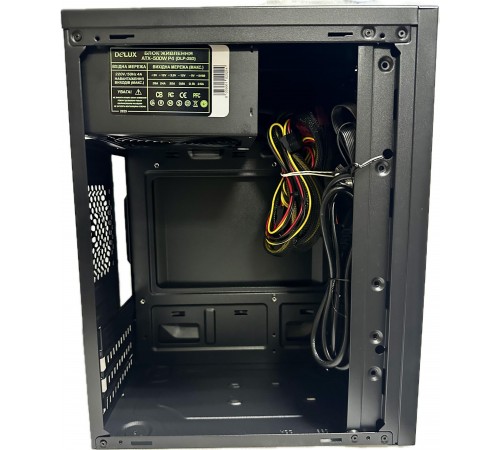Корпус Delux MK 350 Black 500W 12Fan