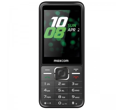 Мобiльний телефон Maxcom MM244 Black Мобiльний телефон Maxcom MM244 Black
