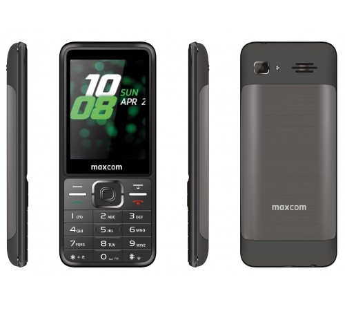 Мобiльний телефон Maxcom MM244 Black Мобiльний телефон Maxcom MM244 Black