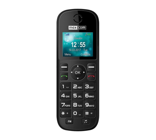 Мобiльний телефон Maxcom MM35D Black Мобiльний телефон Maxcom MM35D Black