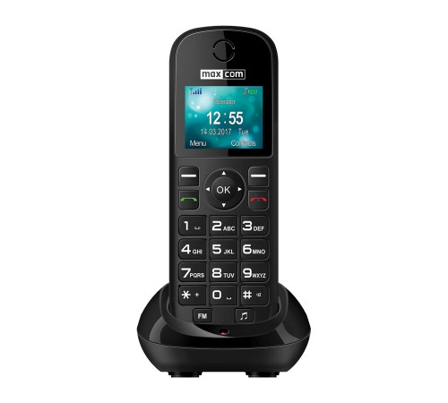 Мобiльний телефон Maxcom MM35D Black Мобiльний телефон Maxcom MM35D Black
