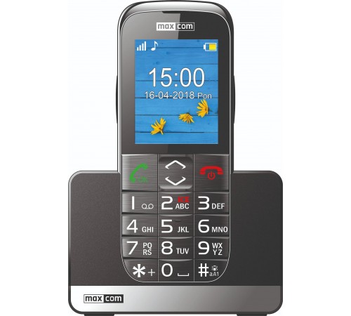 Мобiльний телефон Maxcom MM720 Black