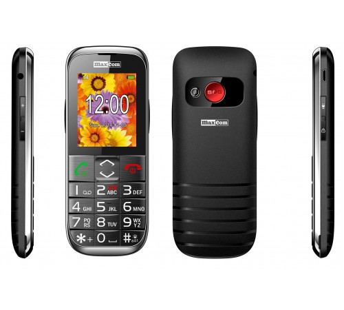 Мобiльний телефон Maxcom MM720 Black