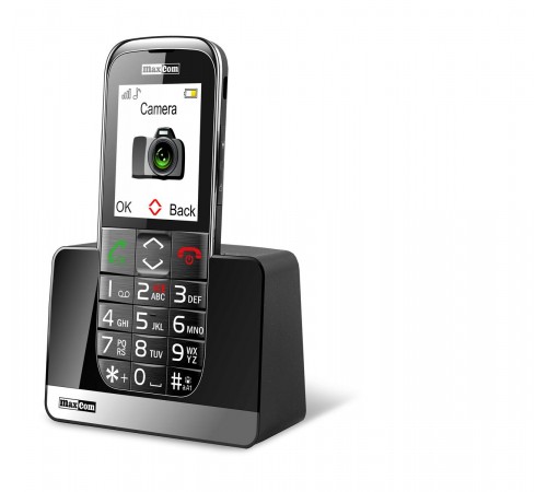 Мобiльний телефон Maxcom MM720 Black