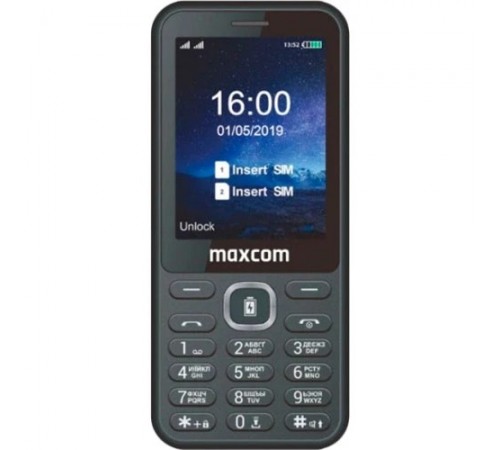 Мобiльний телефон Maxcom MM814 Type-C Black