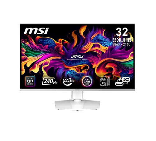 Монітор MSI 31.5" MPG 321URXW QD-OLED White 240Hz Монітор MSI 31.5" MPG 321URXW QD-OLED White 240Hz