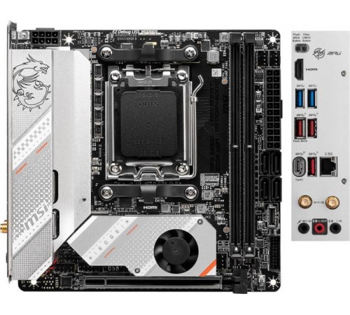 Материнська плата MSI MPG B650I Edge WiFi Socket AM5 Материнська плата MSI MPG B650I Edge WiFi Socket AM5