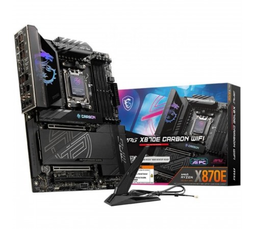 Материнська плата MSI MPG X870E Carbon WiFi Socket AM5