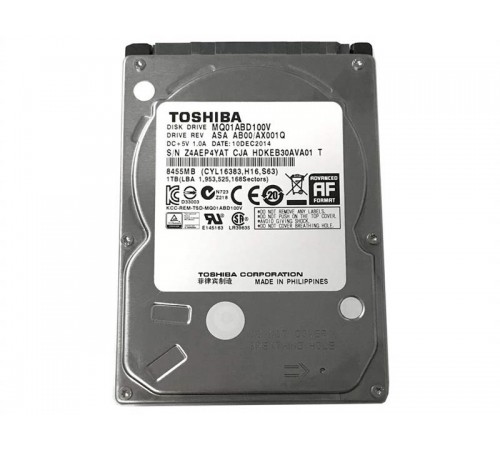Накопичувач HDD 2.5" SATA 1.0TB Toshiba 5400rpm 8MB (MQ01ABD100V) Refurbished