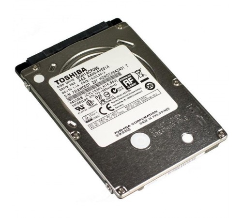 Накопичувач HDD 2.5" SATA 500GB Toshiba 7200rpm 16MB (MQ01ACF050) Ref