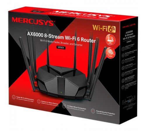 Бездротовий маршрутизатор Mercusys MR90X