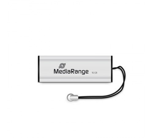 Флеш-накопичувач USB3.0 16GB MediaRange Black/Silver (MR915)