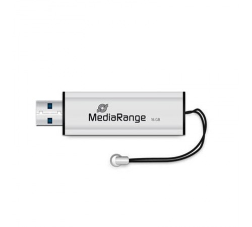 Флеш-накопичувач USB3.0 16GB MediaRange Black/Silver (MR915)
