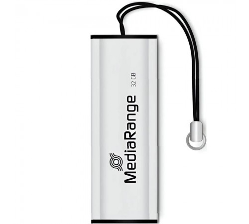 Флеш-накопичувач USB3.0 32GB MediaRange Black/Silver (MR916)